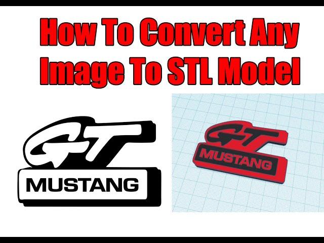 Converting Any Image Into A STL Model For 3D Printing