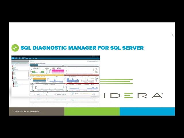 How to Monitor the Performance of SQL Server IDERA