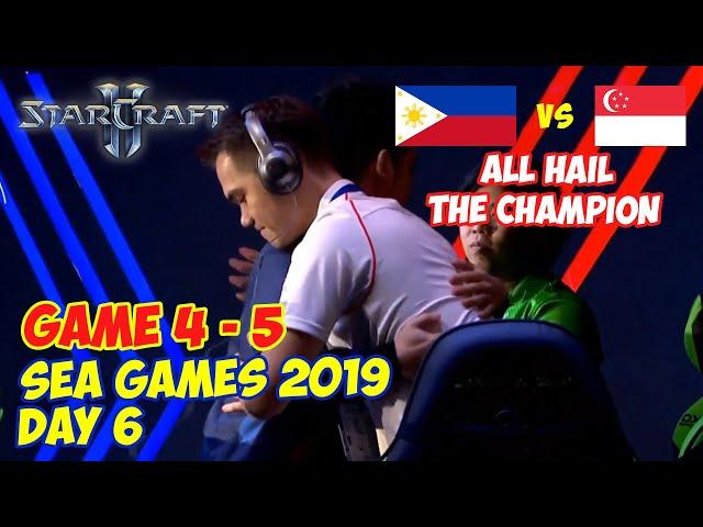 BO7 GAME 4 - 5 | SEA GAMES 2019 | STARCRAFT 2 | PHI vs SPG (FULL)