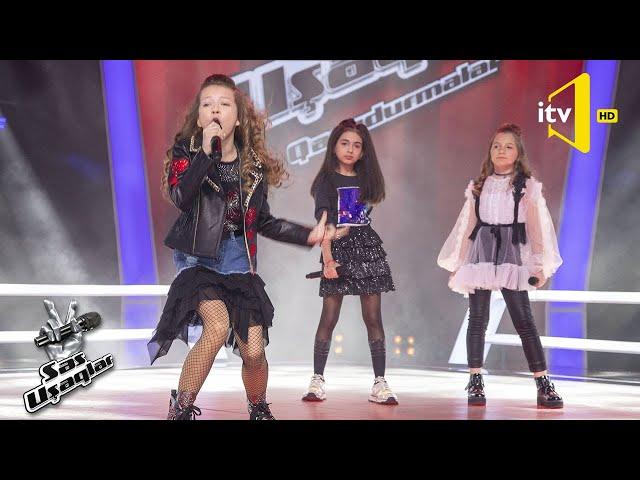 Sona, Yelizaveta, Mariya - Never tear us apart || Battles | The Voice Kids Azerbaijan | 2020