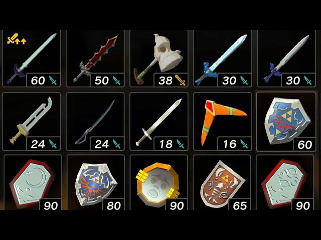 NEW! Legendary Weapons - Zelda Tears of the Kingdom