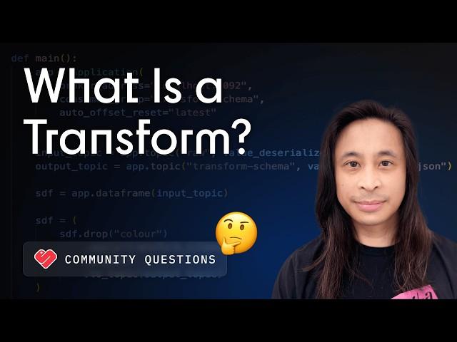 What Is a Transform?