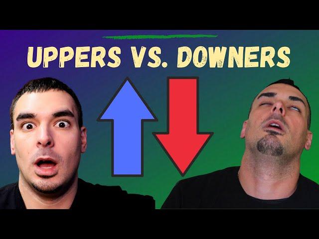 INSANE DIFFERENCES OF COMING OFF UPPERS VS. DOWNERS | Detox and Withdrawal