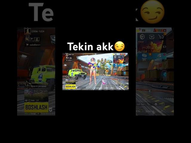 TEKIN AKKAUNT #tdmchalleng #pubgmobile #pubgchallenge #tdmchallenge #pubg #tdmchellenge #pubgmobile