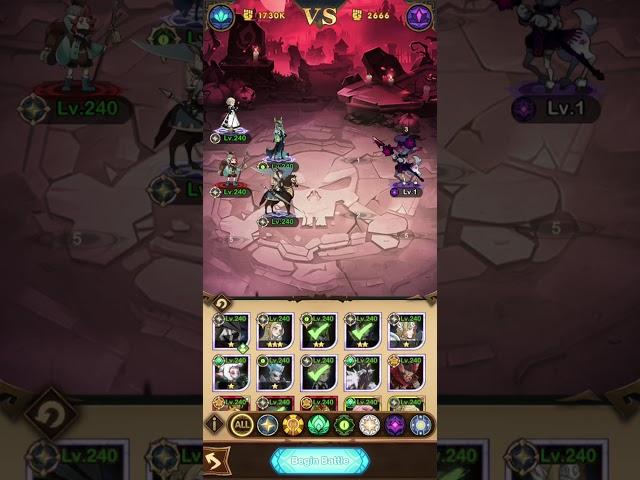 AFK ARENA - TWISTED REALM - Demonic Entity easy LEGENDARY Team