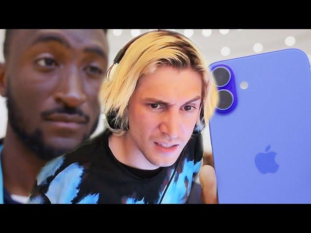 iPhone 16/Pro Impressions: The Great Separation! | xQc Reacts