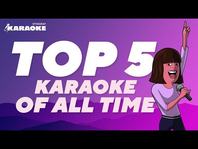 TOP 5 KARAOKE SONGS COMPILATION WITH LYRICS FEAT. BILLIE EILISH, CÉLINE DION & MORE