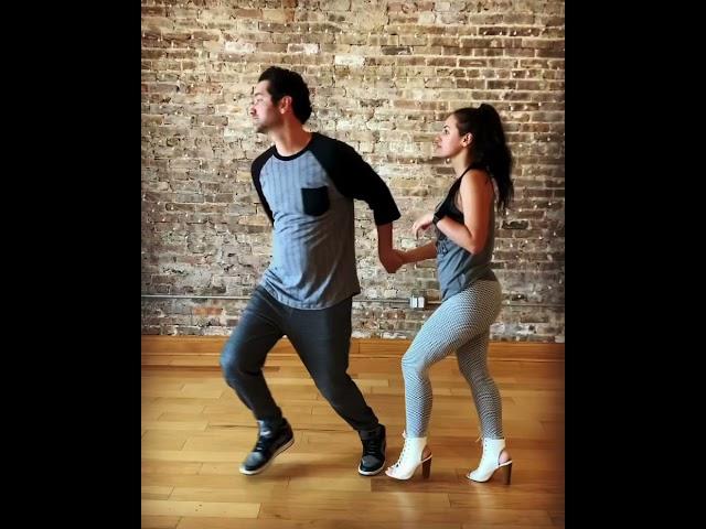 *salsa* Dancing w/ the Romans (Lesson One): Kenzie & Roman