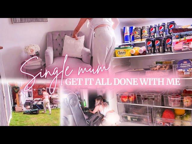 SINGLE MOM OF 3 ROUTINE | GET IT ALL DONE WITH ME!