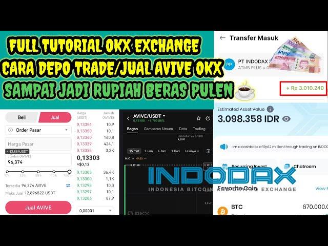 TUTORIAL FULL CARA WIDRAW AVIVE DI OKX SAMPAI JADI RUPIAH !!!