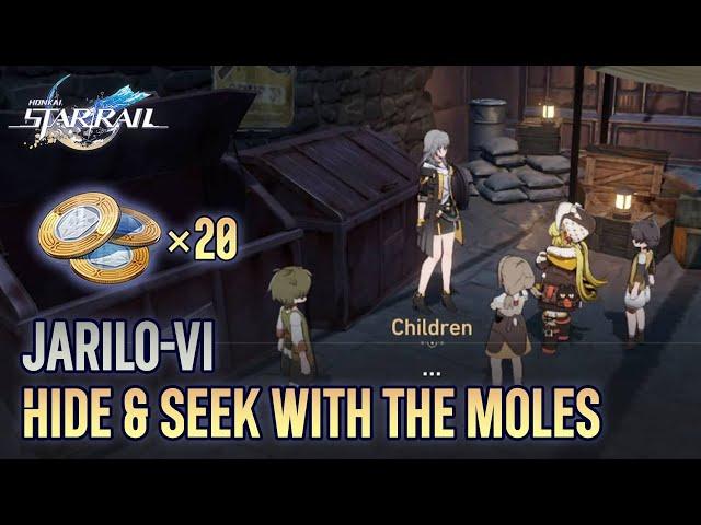 Hide & Seek with the Moles, Jarilo-VI (Shield x20)【Honkai: Star Rail】