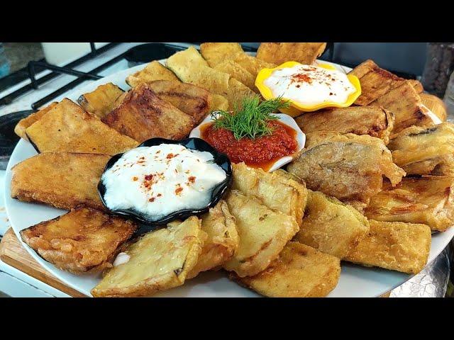 Greek Tavern Fries / Traditional eggplant zucchini fries of Greek Tavern Masters