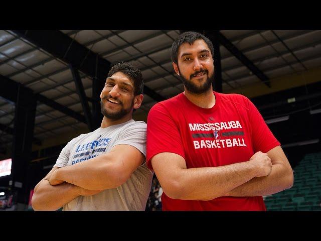 Indian Basketball Pioneers Satnam Singh, Sim Bhullar Match Up!