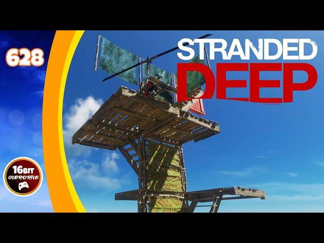 Building A Signal Tower For Navigation - Stranded Deep (628)