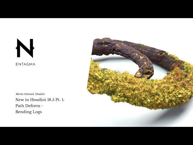 New in Houdini 18.5 Pt. 1: Path Deform - Bending Logs