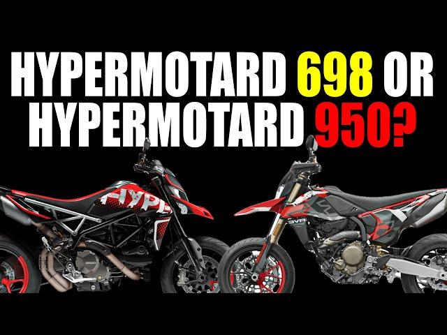 2024 Ducati Hypermotard 698 vs. Hypermotard 950: Which is better? Owner recommendation.