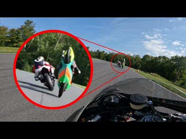 Who's At Fault? Motorcycle Track Day Crash