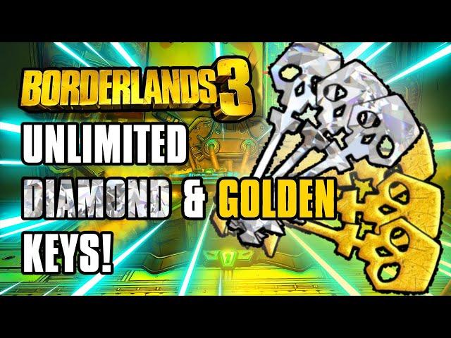 EASY and FAST UNLIMITED Diamond/Golden Key Exploit 2025! - Borderlands 3