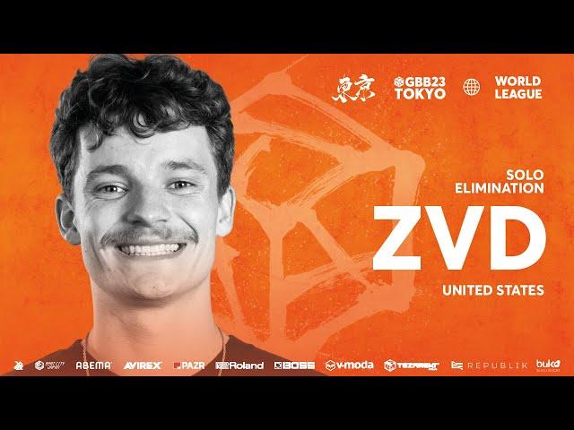 ZVD  | GRAND BEATBOX BATTLE 2023: WORLD LEAGUE | Solo Elimination