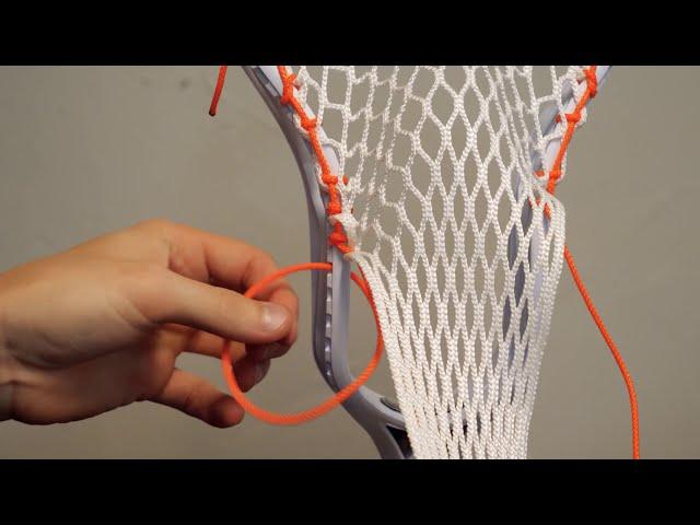 How To String Sidewalls On A Lacrosse Stick - The Powell Pocket Tutorial