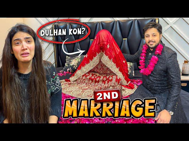 AREEB NY DOOSRI SHADI KAR LI  | Mery Sath Dhokha Hogya  | 2nd Marriage Prank On Iqra 