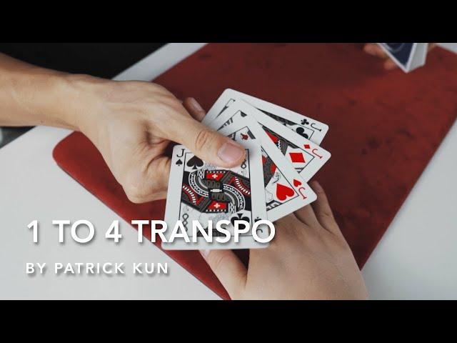 1 to 4 Transpo | Visual Impromptu Card Transposition