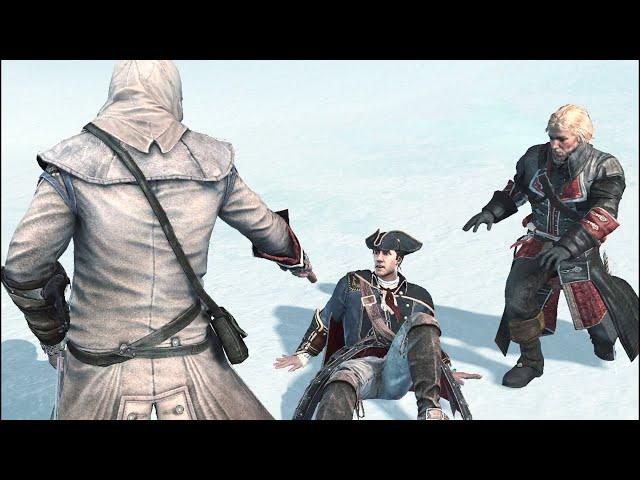 INSANE MOD: Edward saves Haytham from Achilles  in Assassin's Creed Rogue!