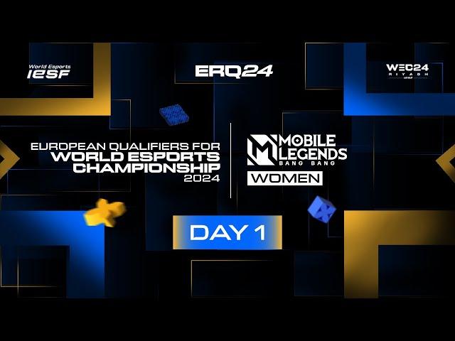 MLBB Women | Serbia vs Ukraine | Group Stage | IESF EUROPE REGIONAL QUALIFIERS 2024 | DAY 1