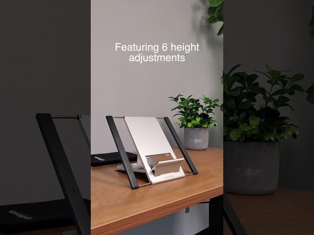 Goldtouch Laptop Stand Height Adjustments #laptopstand #tabletstand #ergonomics