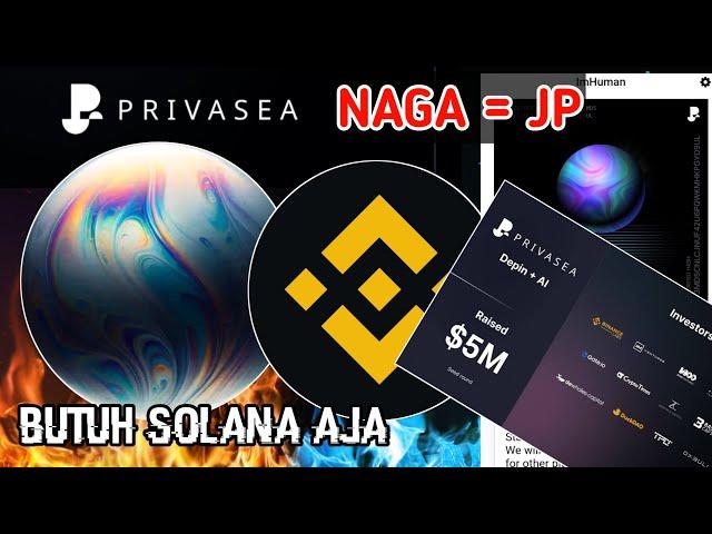 BURUAN Privasea Early bird Labs Binance + Update Aqua protocol mining & memefi Combo Update 2024