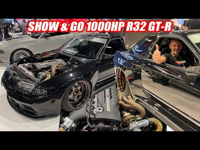 Standout GT-R at SEMA - Driver Motorsport  R32 Skyline with Garage Active Kit and Wild Fabrication