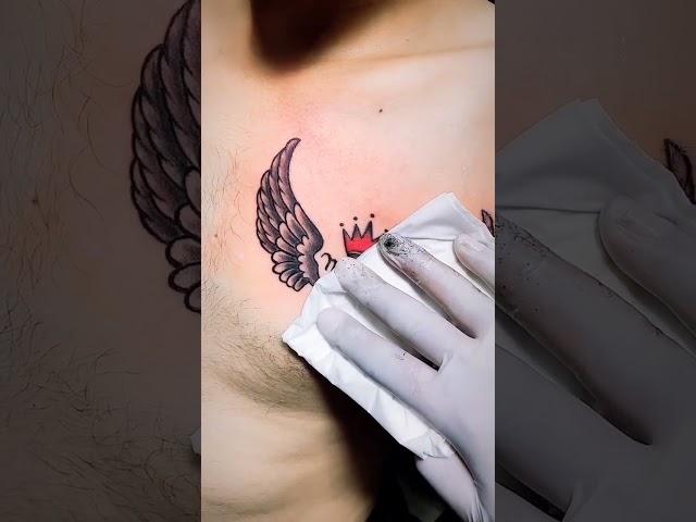 Feather And Mom & Dad Tattoo Design ️ | MOM DAD TATTOO | Tattoo Designs #momdadtattoo