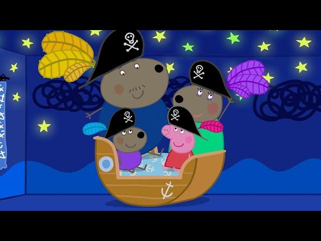 Danny's Pirate Bedroom Adventure ️ | Peppa Pig Full Episodes