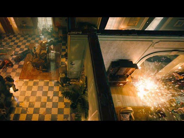 John Wick: Chapter 4 - Overhead Shot Fight Scene | Best Scene In John Wick | Top Binge Action