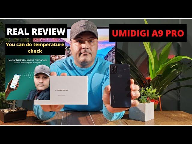 UMIDIGI A9 PRO (REAL REVIEW) with infrared temperature check good for gaming