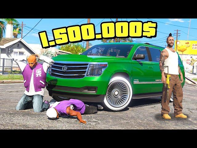 КУПИЛ ГАНГСТЕРСКИЙ КАДИЛЛАК! СТАЛ ГРОЗОЙ РАЙОНА! - GTA 5 Online