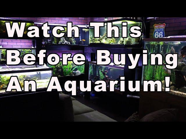 Beginners Guide to The Aquarium Hobby Part 1:  What You Need to Do BEFORE You Buy a Fish Tank!