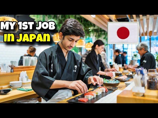 My 1st part time job in japan  | Allhamdillah 