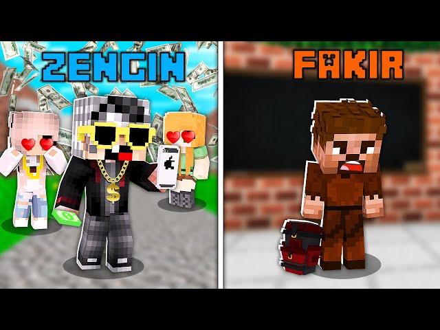 FAKİR ÖĞRENCİ VS GÜROL ÖĞRENCİ!  - Minecraft