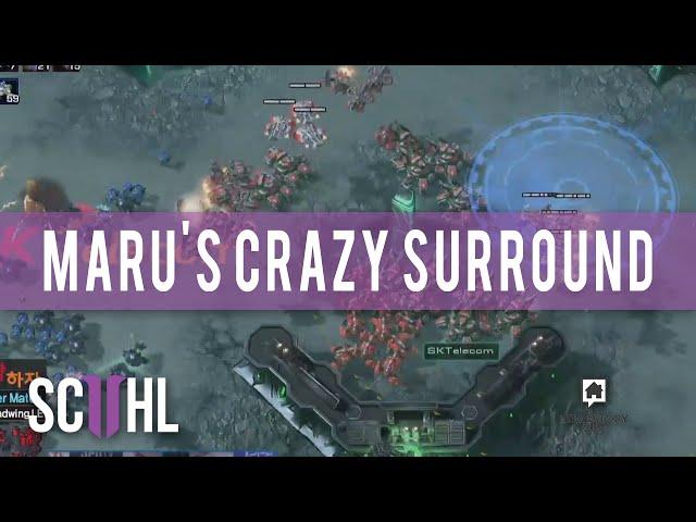 Maru's crazy surround - Starcraft II Proleague