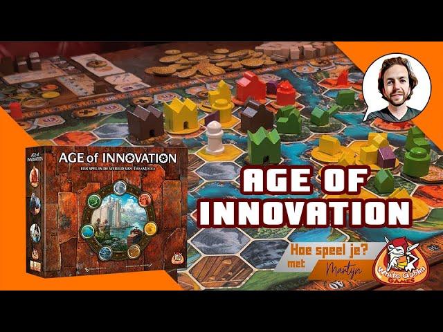 Hoe speel je... Age of Innovation #whitegoblingames