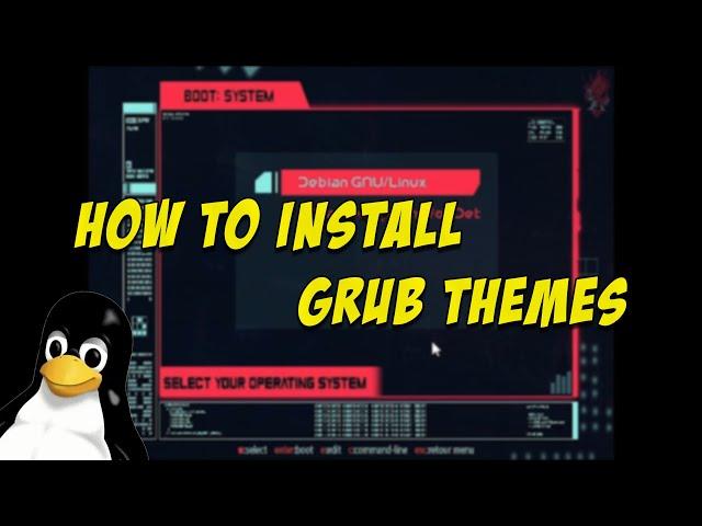 How to Install GRUB Themes