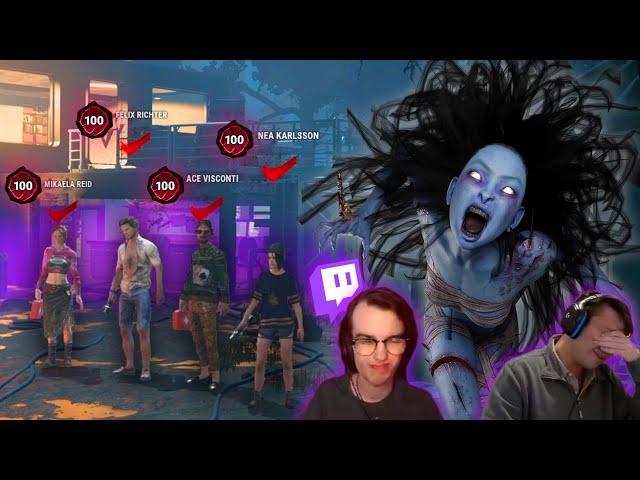 MY SPIRIT VS 10,000+ HOURS TWITCH STREAMERS! - DBD Pro Rank 1 Killer Build