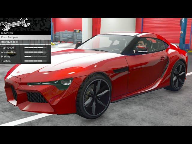 GTA 5 - DLC Vehicle Customization - Dinka Jester RR (2020 Toyota Supra)