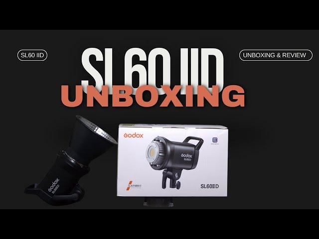 SL60 IID Video Light Review & UNBOXING | BEST Affordable VIDEO LIGHT IN 2024?