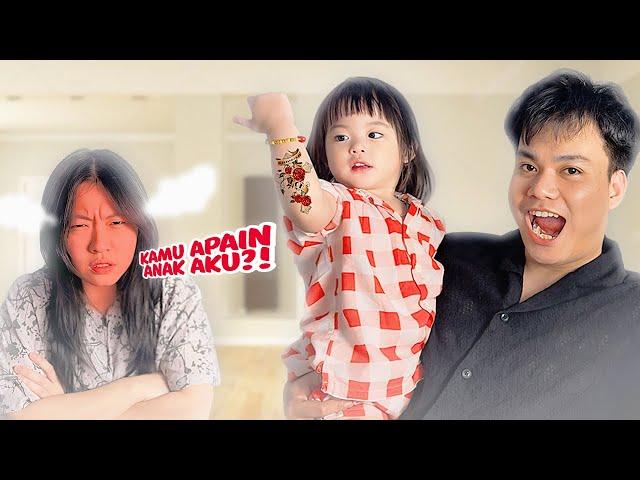 SEHARIAN TANPA MAMA YUKA-CHAN! (YUKA-CHAN DITATO PAPANYA!!) | a day in our life