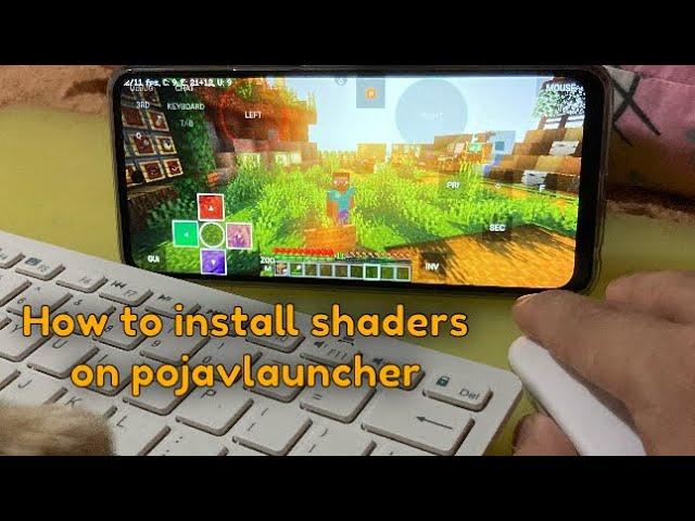 How to use Shaders in Pojavlauncher in just 3 minutes No Error No opengl error