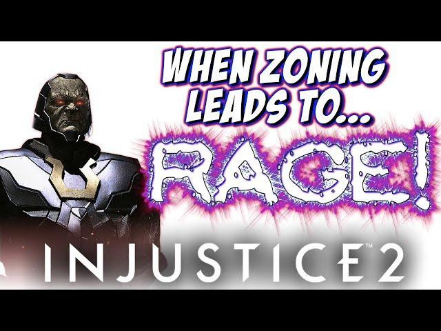 When Zoning Leads to RAGE!! | Gamer Rage On Mic Injustice 2