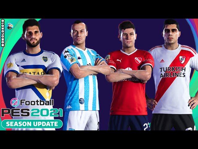 eFootball PES 2021 Season Update- Kits Liga Profesional de Fútbol