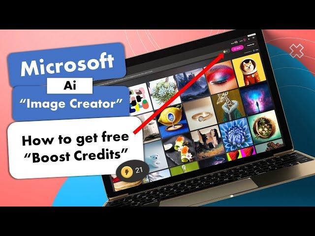 Microsoft Ai "Image Creator" -  full tutorial & how to get free boost credits!